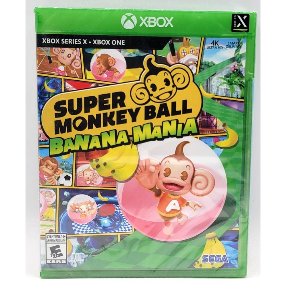Super Monkey Ball: Banana Mania‎ (Microsoft Xbox One, 2021) FACTORY SEALED NEW
